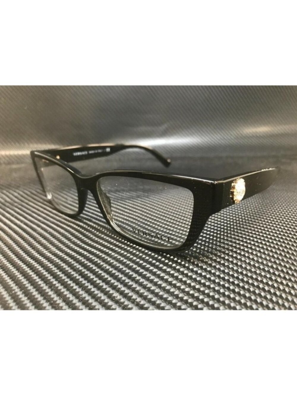 New Versace Women  Black Eyeglasses  54- 15-